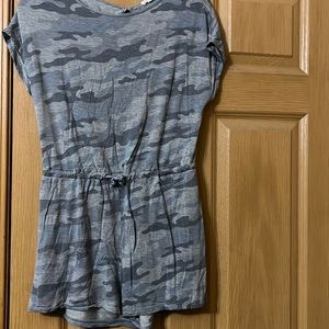 Camouflage romper